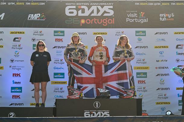 ACU’s club riders make their mark at FIM 6DAYS in Portugal
