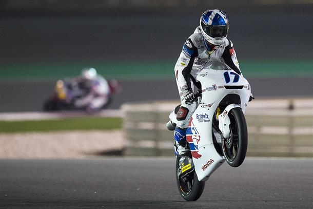 Superb season start for John McPhee as he takes second in Qatar