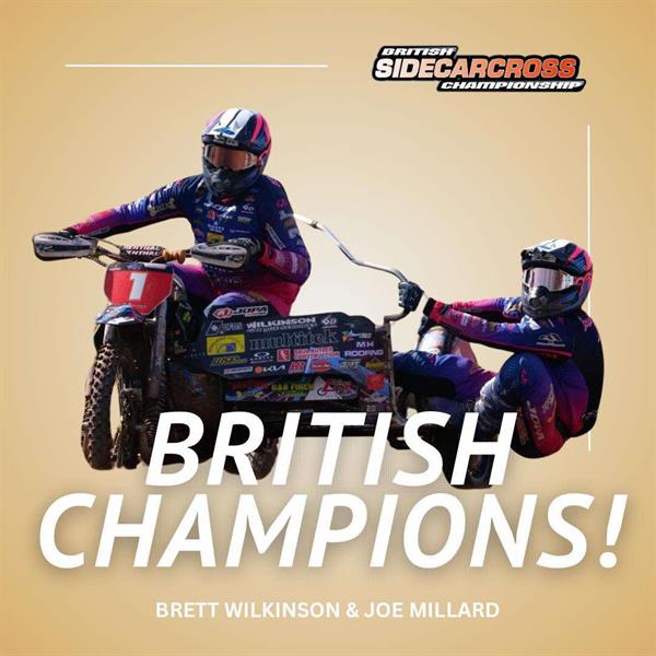 Wilkinson & Millard crowned again! 2024 British Sidecarcross Championship Finale – Race Report