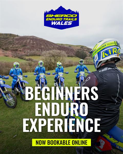 Beginners Enduro Experience at Sherco Enduro Trails Wales Now Bookable Online as 2026 Dates Are Rele