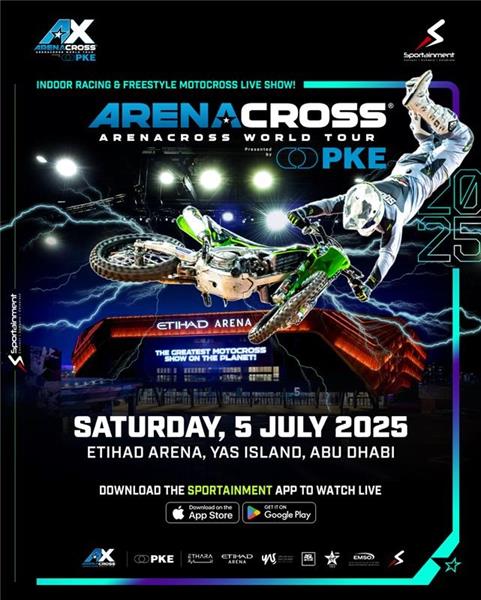 Yamaha UAE back Arenacross World Tour Finals