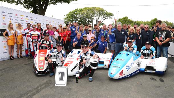 Birchalls on form in Sure Sidecar TT Race 2