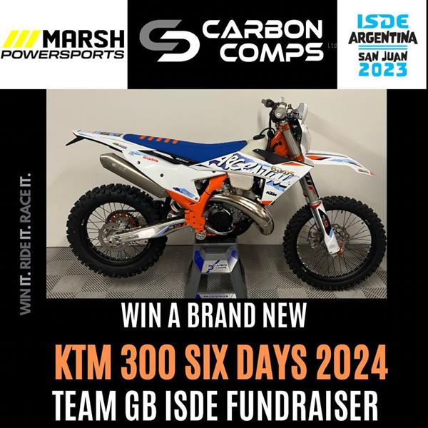 Team GB ISDE Bike Raffle Fundraiser