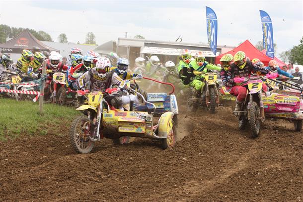 Brown and Chamberlain take victory at Round 3 of the MAXXIS ACU Britsih Sidecarcross Championships