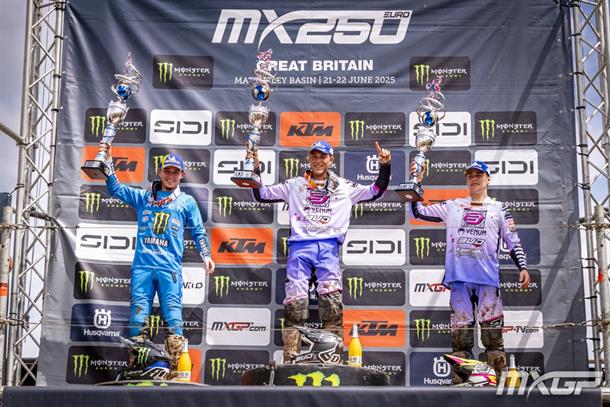 Garcia Goes 1-1 in EMX250 While Faure Grabs Red Plate in EMX125 Showdown