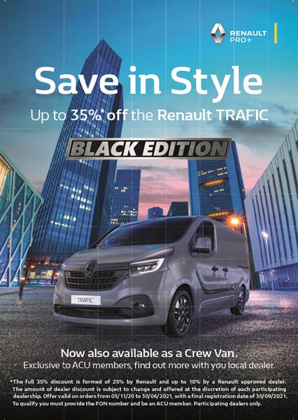 New Season, New Vehicle, Same Massive Savings for ACU Members in Partnership with Renault UK