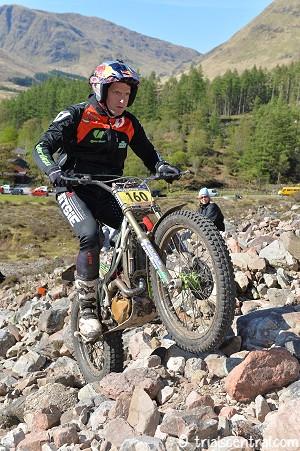 Dougie Lampkin Extends SSDT Lead