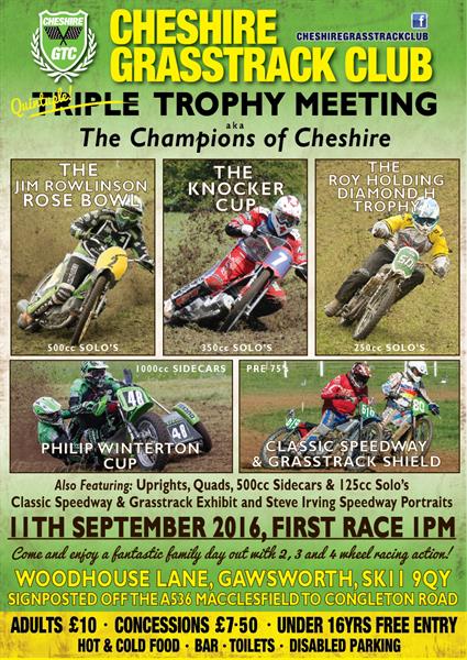 The Triple Trophy Meeting – ‘The Champions of Cheshire’