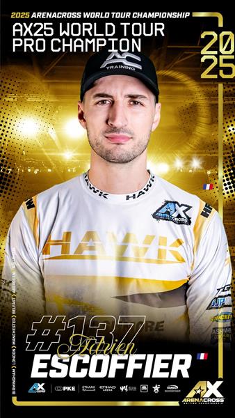 Escoffier takes Arenacross World Tour Title!