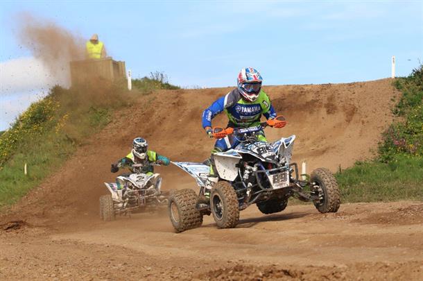 Holmes turns the tables to head back to the Top of the British Quad Championship