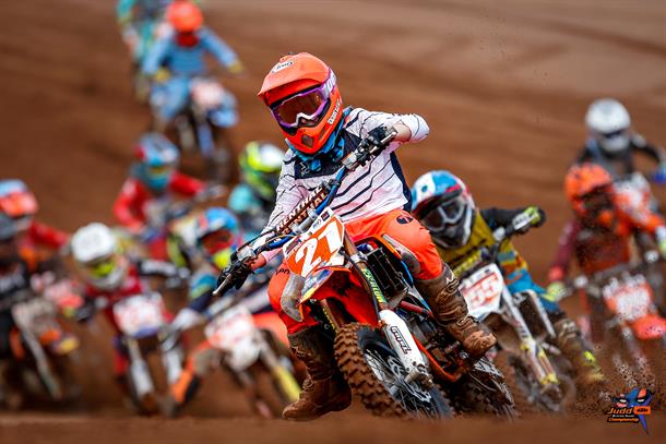 Sand masters at Desertmartin for round four of the Judd KTM British Youth Championship
