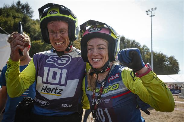 Triple World Trial Success for British Riders