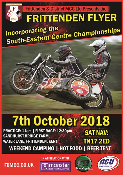 Frittenden Flyer and South Eastern Centre Championship this Weekend