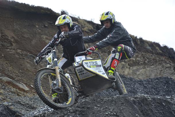 Eventful Weekend of Wessex Plant Hire ACU British Sidecar Championship Trials Action on the Isle of 
