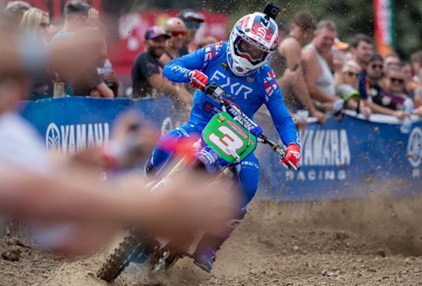 British Bulldog Brad Anderson bringing the heat for VMXdN Hawkstone