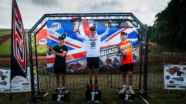 Harry Walker makes it back to back ACU British Quadcross Championship titles with Little Silver vict
