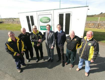 Mylchreest’s Donate Caravan to Southern 100 Marshals