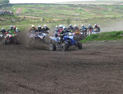 Dafydd triumphs at Dean Moor! 2021 ACU British Quadcross Championship Round 1