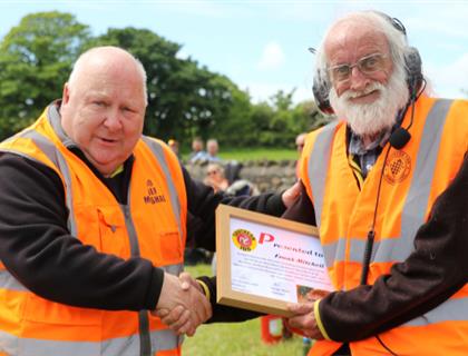 Frank Mitchell Retires