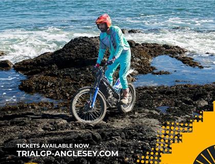 TRIALGP ANGLESEY - ROB WARNER RIDES ANGLESEY