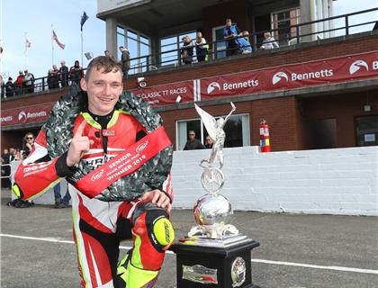 Harrison adds Senior Title to the Junior Race Win for Manx Grand Prix Double