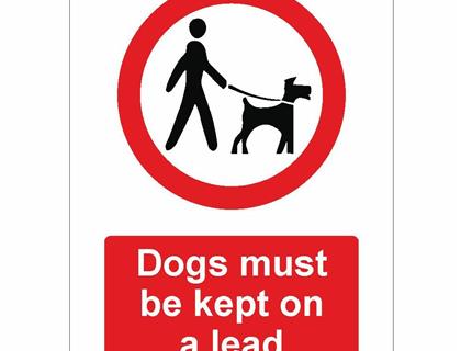 Dogs on Leads at Grasstrack Events