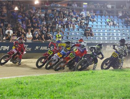 Neave and Boughen lead FIM Flat Track World Championship charge into Scheessel