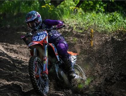 Lucy Barker dominates Round 3 of the 2024 European Women’s Motocross Championship in Poland