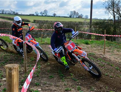 GREAT DAY AT THE DAVE BARKSHIRE MOTORCYCLES TWO MAN ENDURO CHAMPIONSHIPS OPENING ROUND