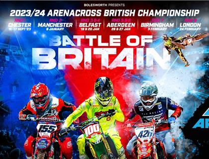 The Arenacross British Championship is back for 2024/24!