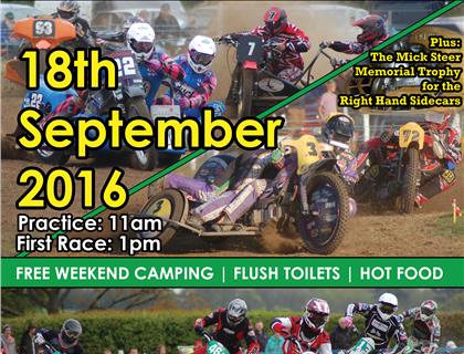 ACU British Grasstrack Championships head to Frittenden on Sunday