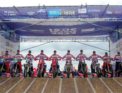 2023 ACU British ISDE Team line up’s announced!