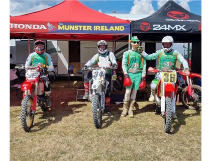 Team Munster in motion for VMXdN