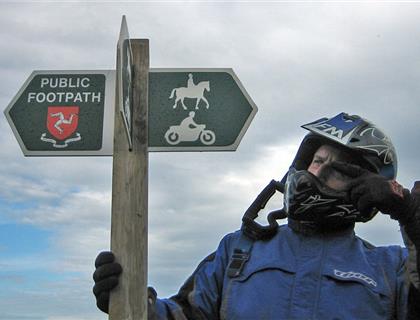 Guidance regarding Greenlaning during TT Season