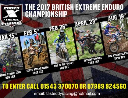 The 2017 ACU British Extreme Enduro Championship