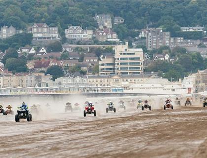4X4 Quad Favourite Atkins Invites GNCC Champion Buckhannon to Hydrogarden Weston Beach Race