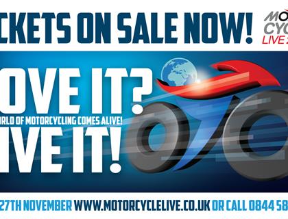 Motorcycle Live 2016 tickets on sale now