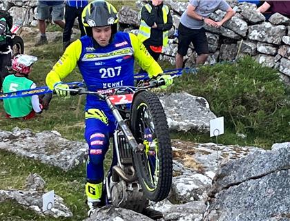 Jack Peace Crowned Talon ACU Trial GB Champion