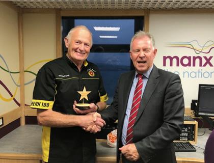 Southern 100 Chairman Honoured