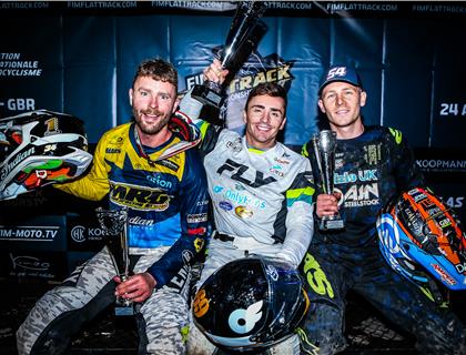 Halbert extends 2024 FIM Flat Track World Championship lead with victory in Great Britain