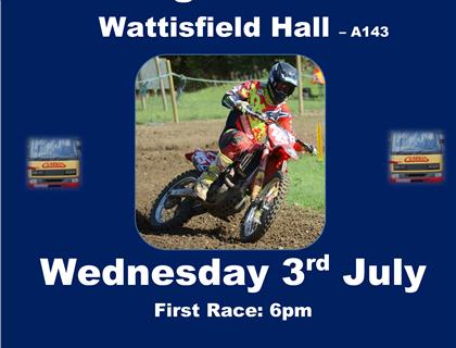 GH Motorcycles Evening Motocross – Wednesday 3rd July