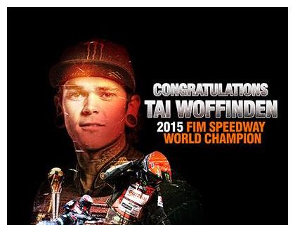 Tai Woffinden wins his second Speedway World Championship title in three seasons