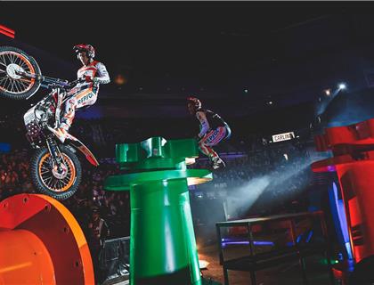 ACU head to the DL12 Indoor Trial