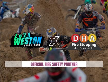 DHA Fire Stopping Named Official Fire Safety Partner For Weston Beach Race