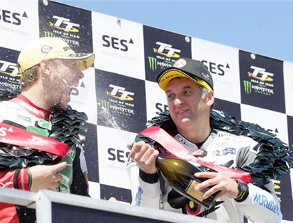 Rutter makes history in record breaking SES TT Zero Race