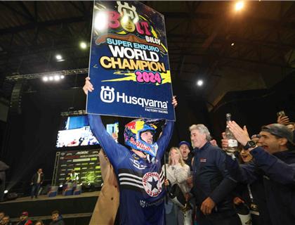 Flawless Bolt crowned 2024 SuperEnduro World Champ in Newcastle