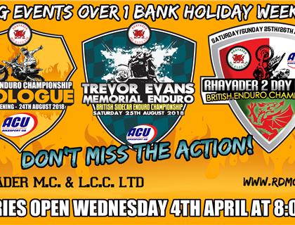 Rhayader British Enduro Championship update