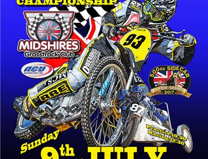 2017 Peter Maddison Master of Midshires Grasstrack – 9th July
