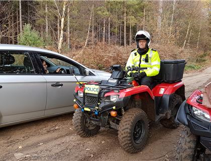 Thetford Forest –Illegal Riding Problem - Spot checks being carried out!