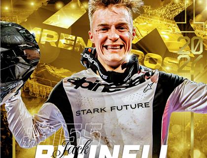 Brunell Crowned 2024 Arenacross British Champion